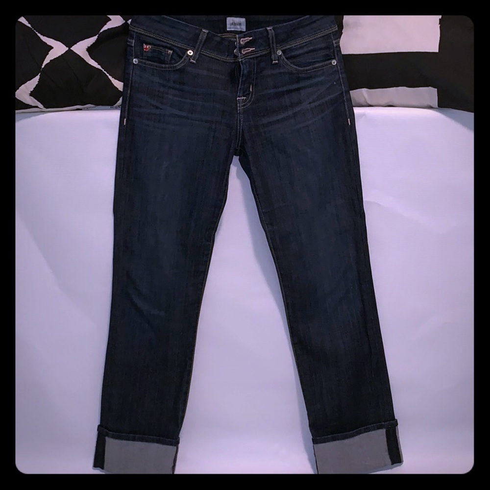 Hudson Cuffed Ankle Jeans